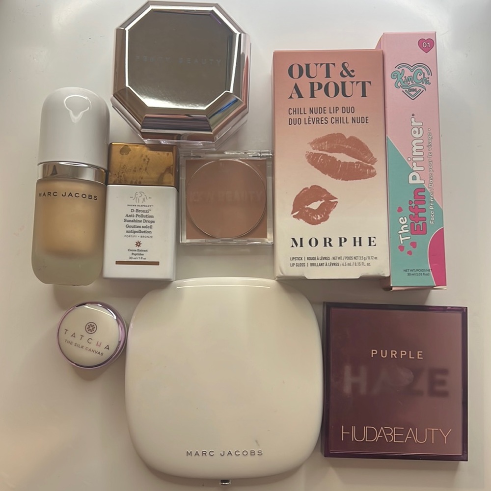 Drunk elephant huda Beauty fenty makeup